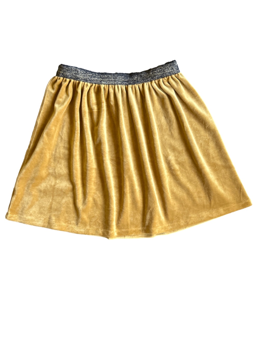 TEA COLLECTION Velour Skirt Chestnut sz 8
